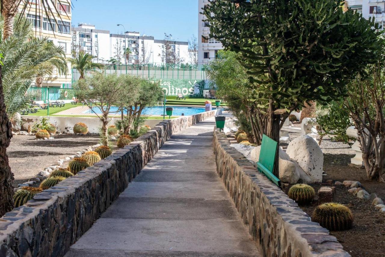 شقة Gran Canaria  في Playa Del Ingles Apartament Blanco 807 المظهر الخارجي الصورة