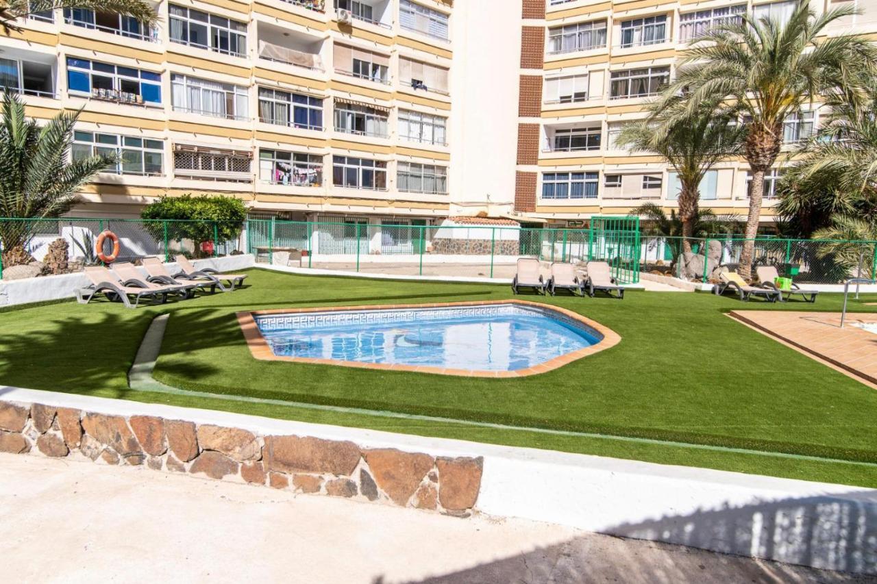 شقة Gran Canaria  في Playa Del Ingles Apartament Blanco 807 المظهر الخارجي الصورة